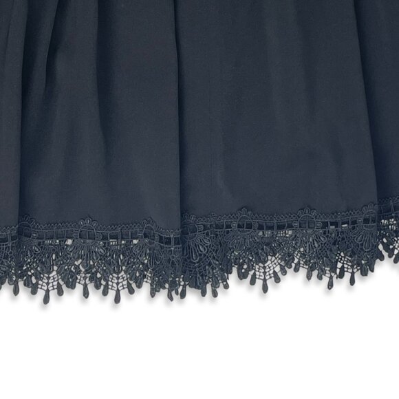 Lovers + Friends Black Lace Off-Shoulder Mini Dress NWT (Size L) - Picture 8 of 10